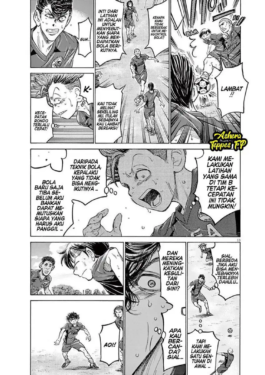 Ao Ashi Bab 119 halaman 13