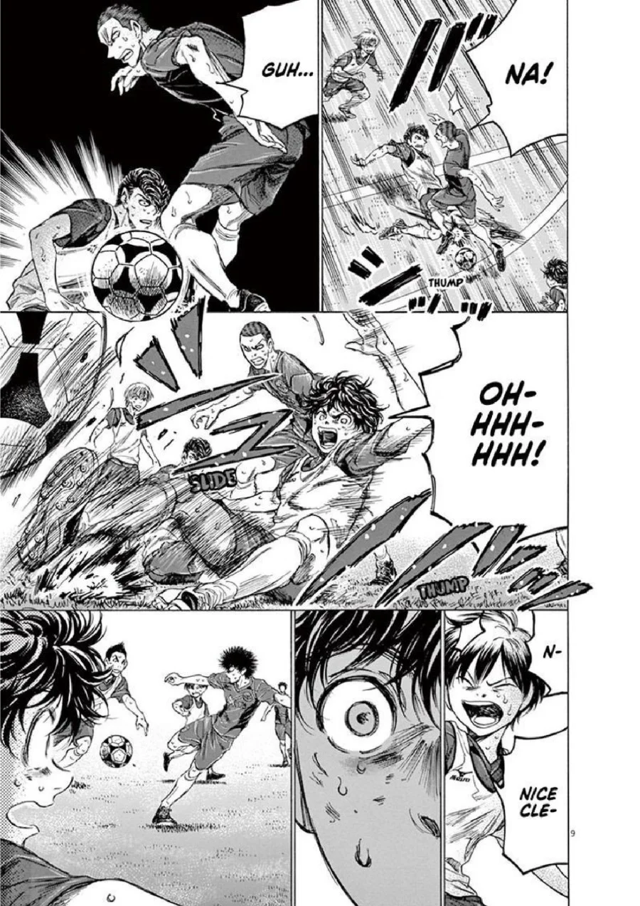 Ao Ashi chapter 147 halaman 10
