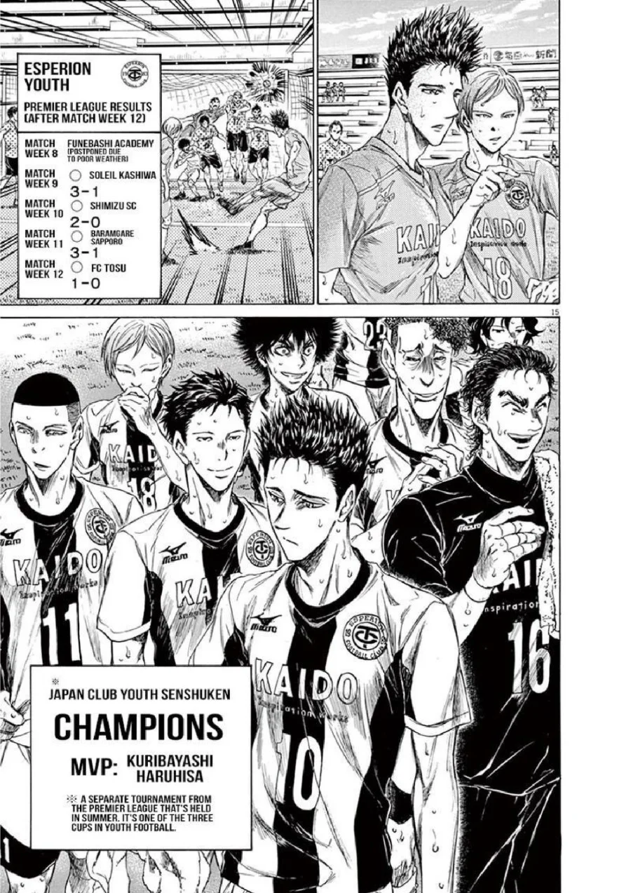 Ao Ashi chapter 147 halaman 16