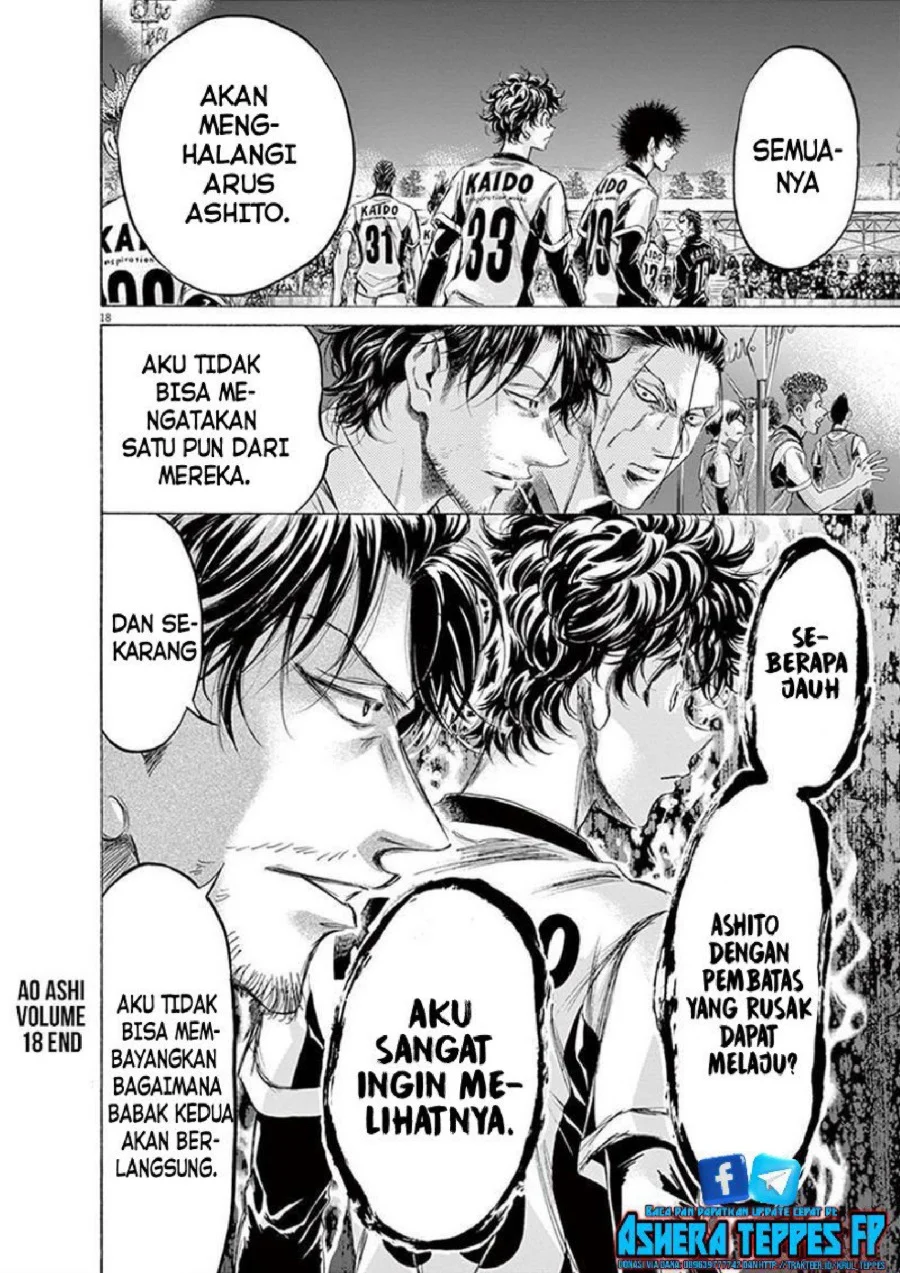 Ao Ashi Bab 189 halaman 19