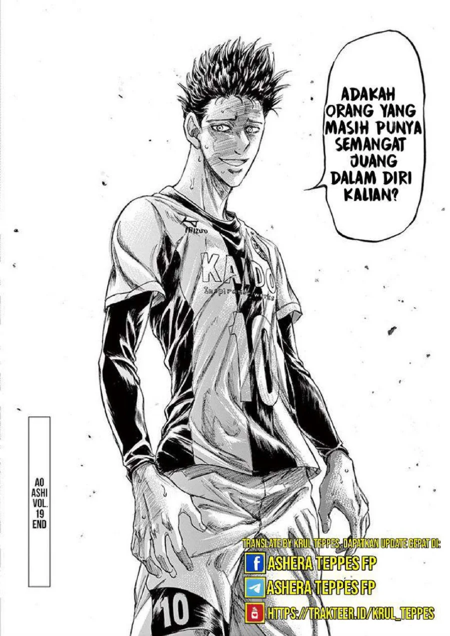 Ao Ashi Bab 199 halaman 19