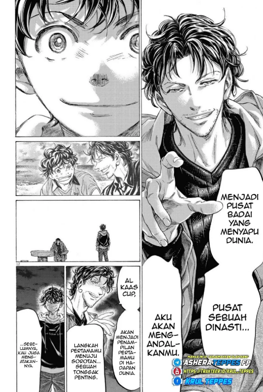 Ao Ashi Bab 337 halaman 15
