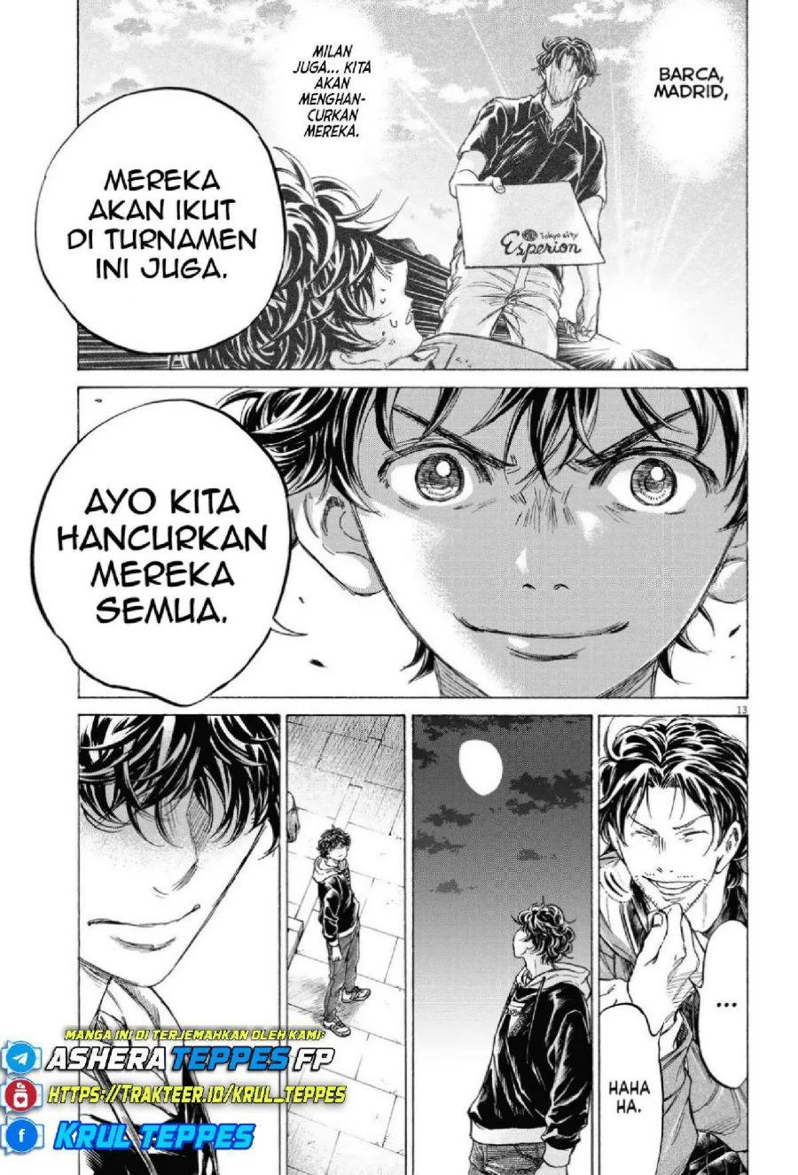 Ao Ashi Bab 337 halaman 16