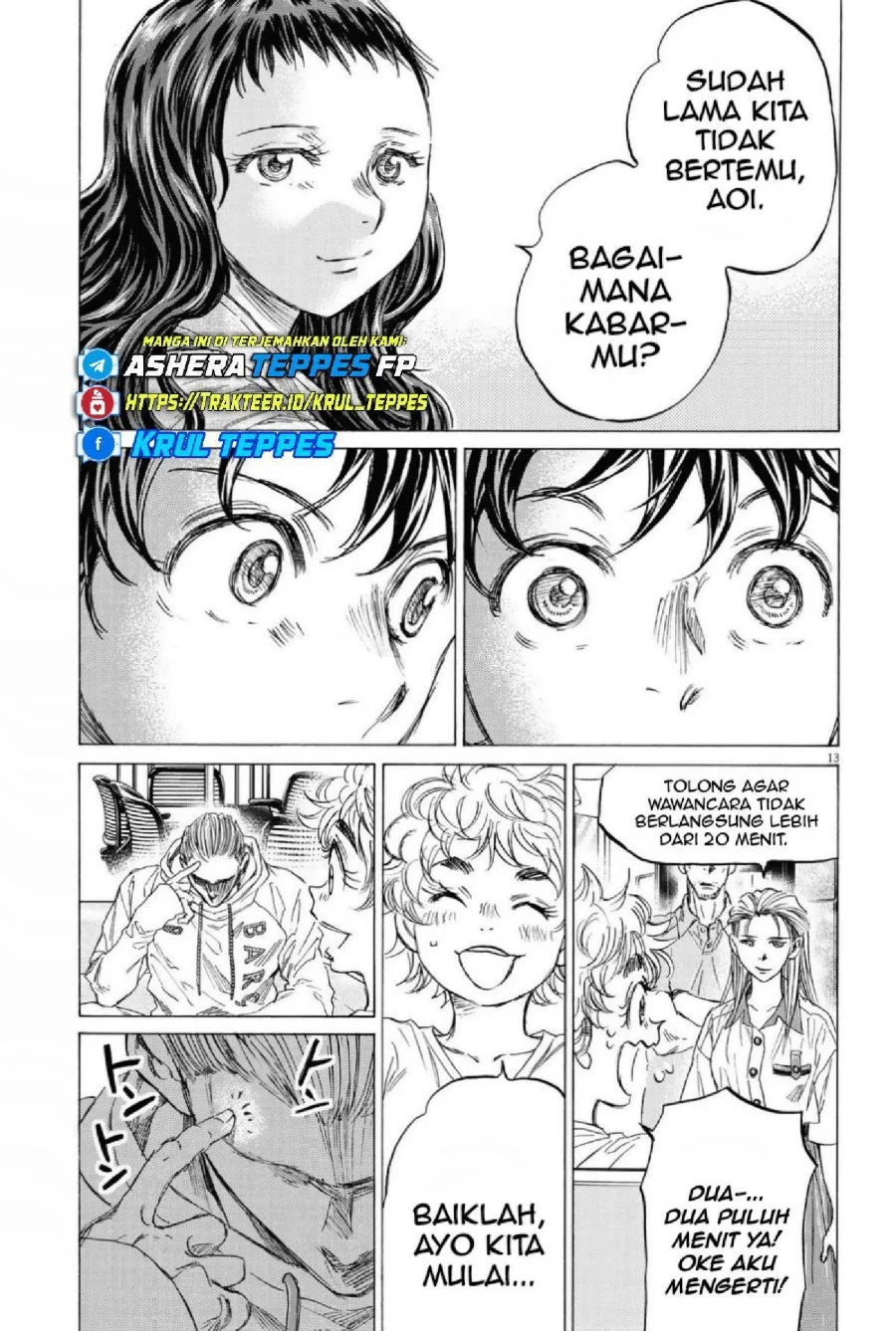 Ao Ashi Bab 340 halaman 16