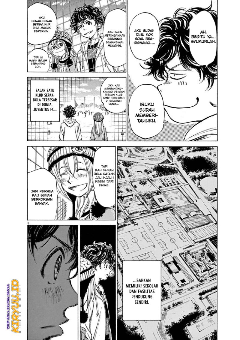 Ao Ashi chapter 44 halaman 9