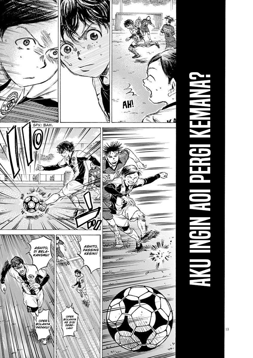 Ao Ashi chapter 50 halaman 13