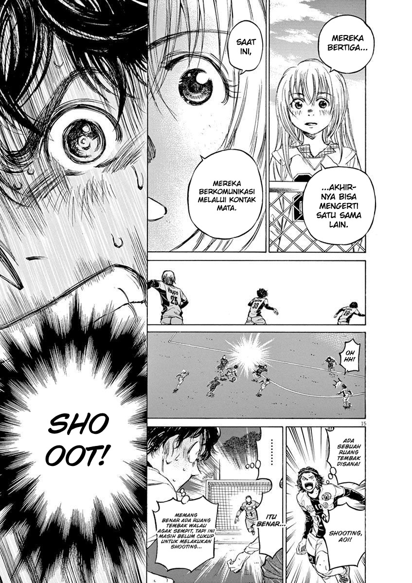 Ao Ashi chapter 50 halaman 15
