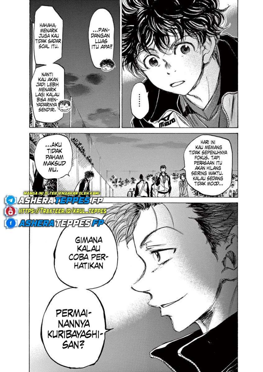 Ao Ashi Bab 69 halaman 18