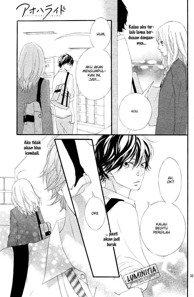 Ao Haru Ride Bab 08 halaman 32