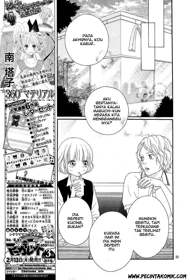 Ao Haru Ride Bab 13 halaman 21