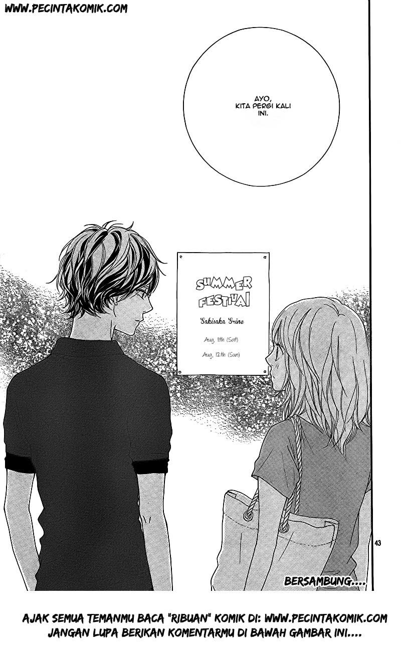 Ao Haru Ride Bab 15 halaman 44
