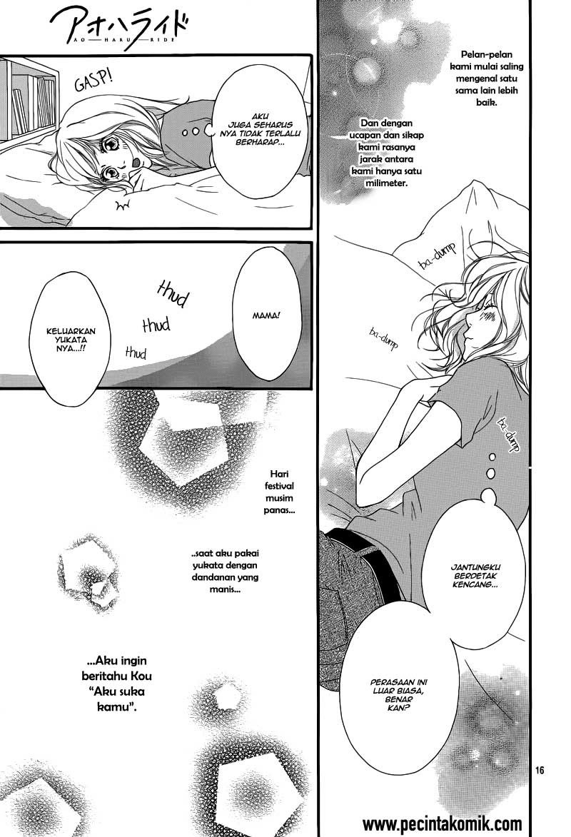 Ao Haru Ride Bab 16 halaman 17