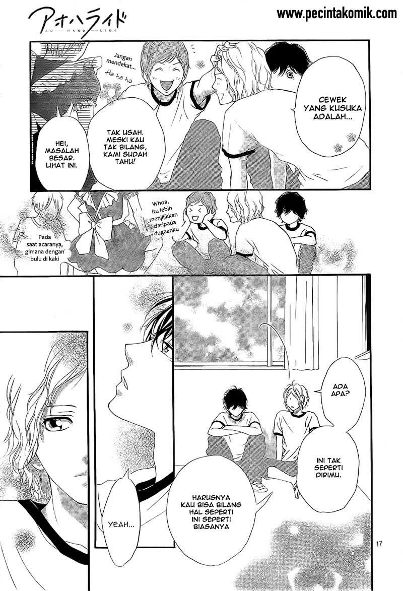 Ao Haru Ride Bab 18 halaman 18