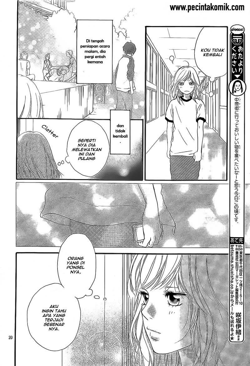 Ao Haru Ride Bab 18 halaman 21