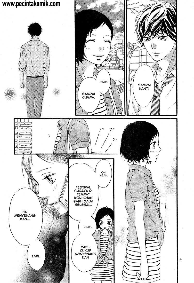 Ao Haru Ride chapter 21 halaman 22