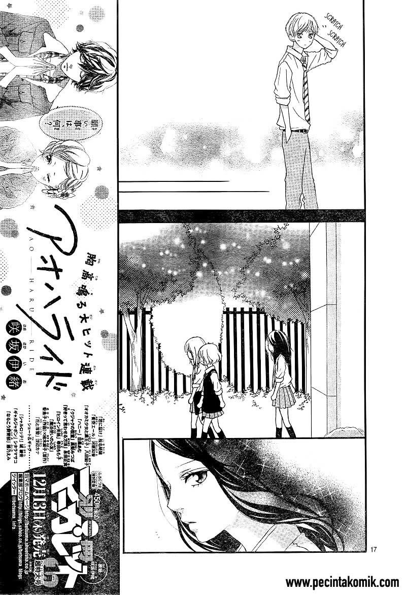 Ao Haru Ride Bab 23 halaman 18