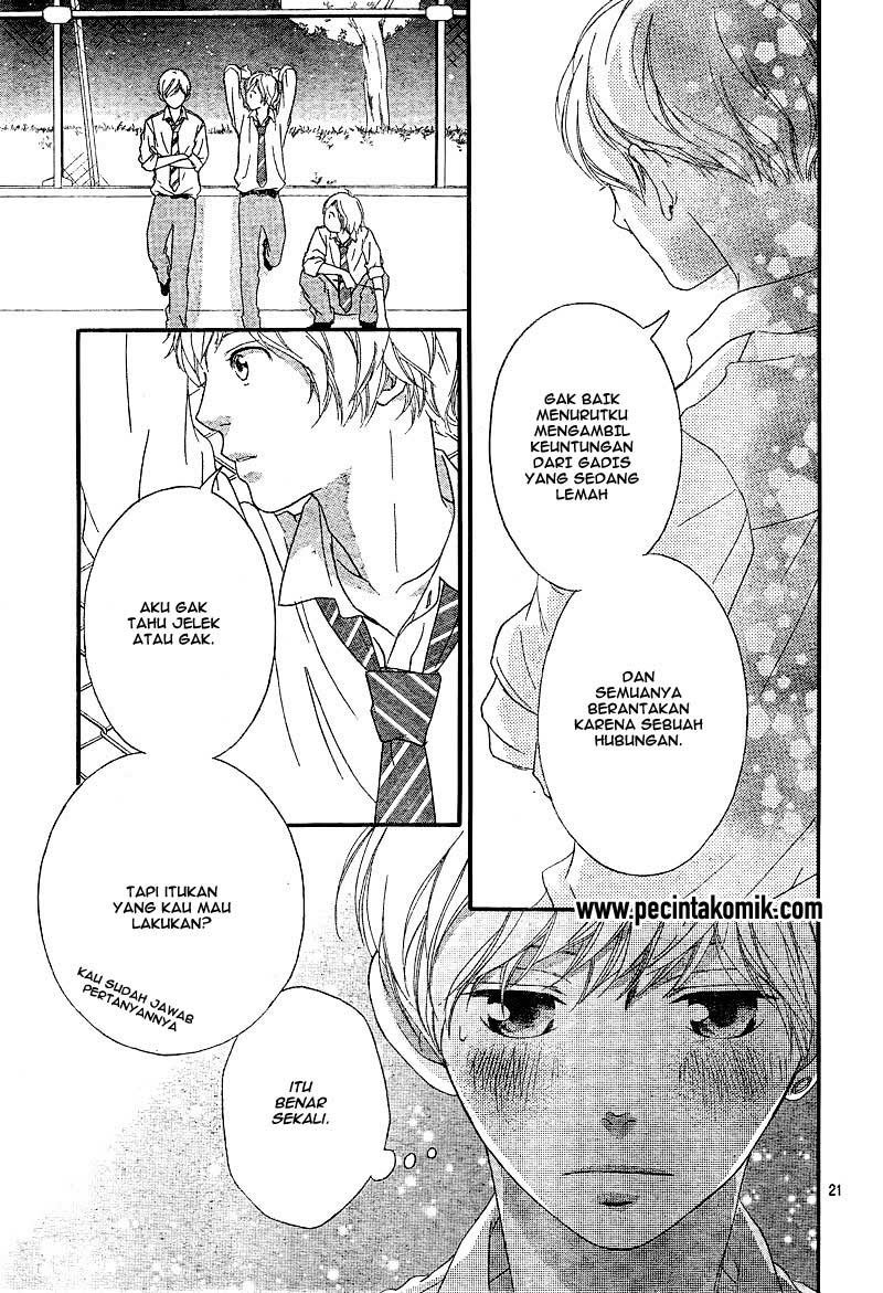 Ao Haru Ride Bab 23 halaman 22
