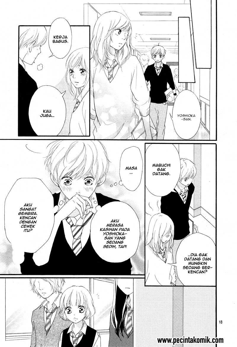 Ao Haru Ride Bab 24 halaman 17