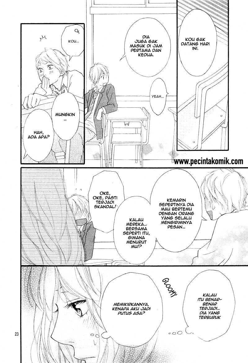 Ao Haru Ride Bab 24 halaman 22