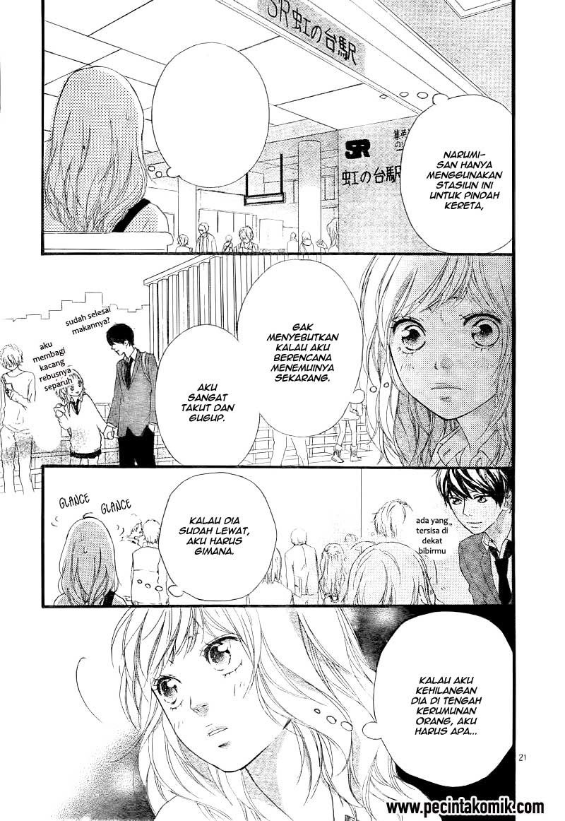 Ao Haru Ride chapter 25 halaman 22