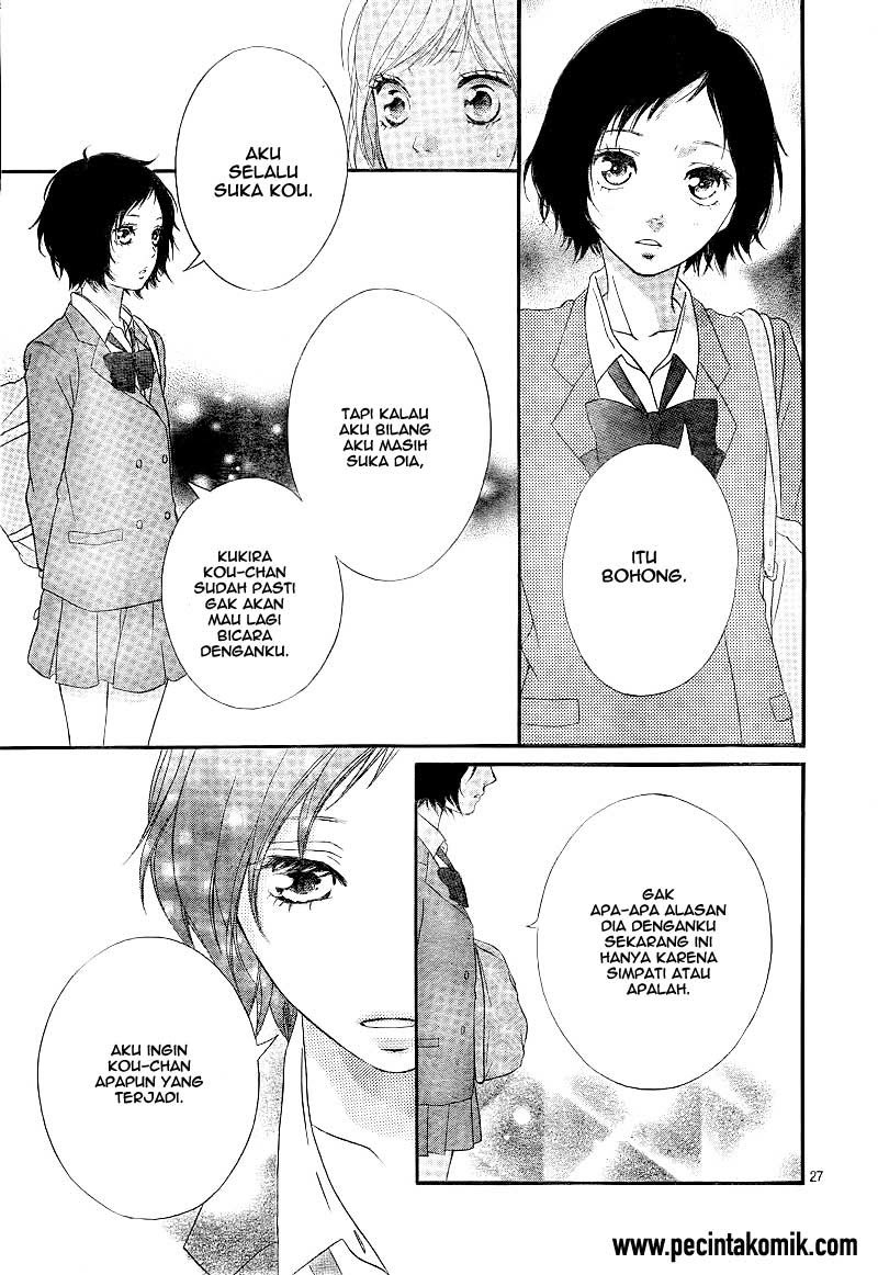 Ao Haru Ride chapter 25 halaman 28