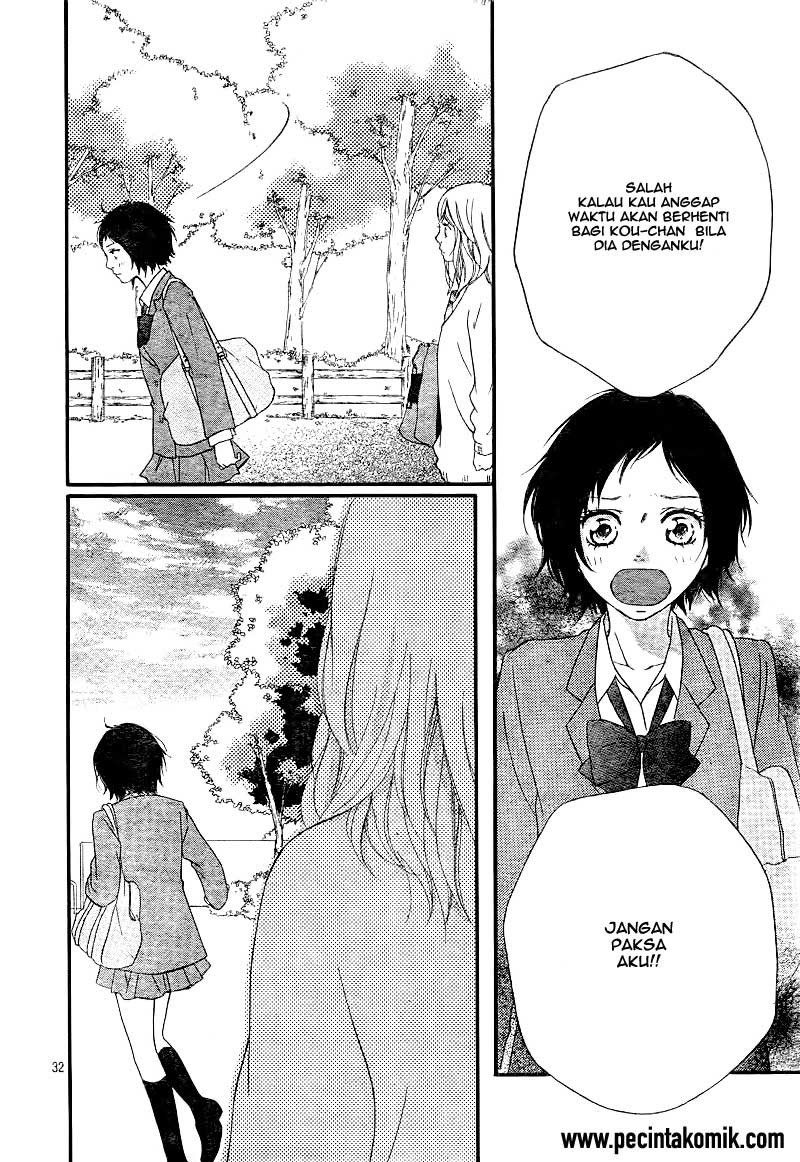 Ao Haru Ride chapter 25 halaman 33