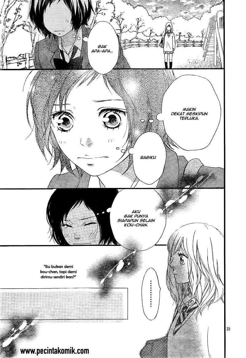 Ao Haru Ride chapter 25 halaman 34