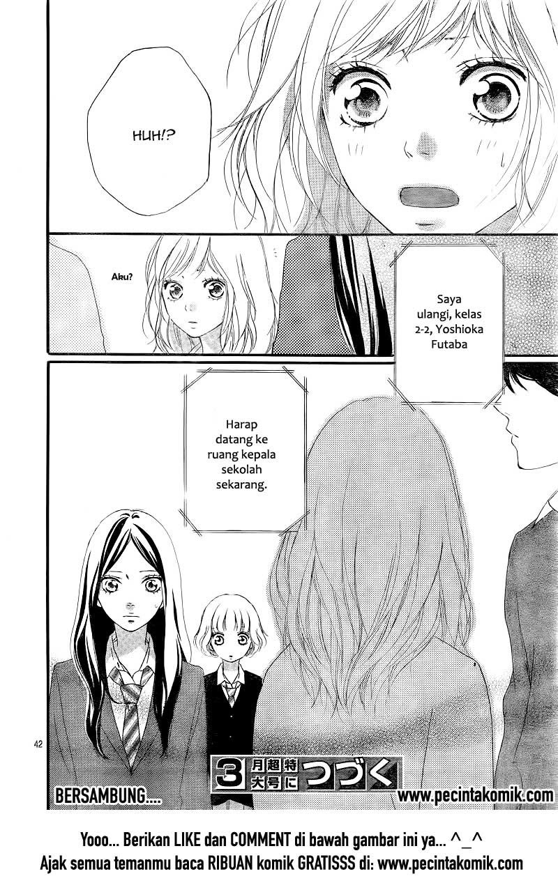Ao Haru Ride chapter 25 halaman 43