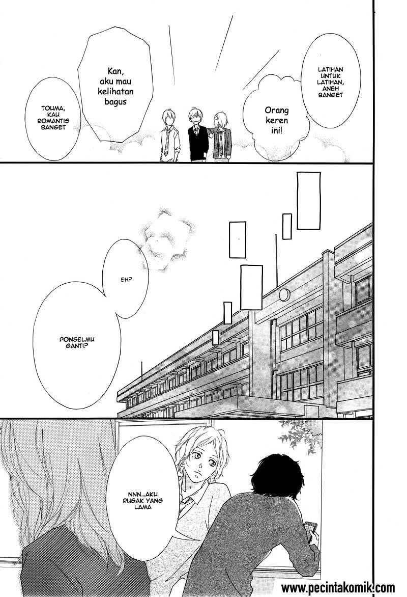 Ao Haru Ride Bab 28 halaman 14