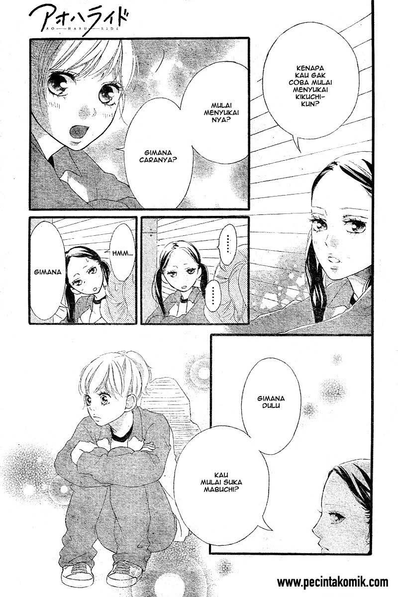 Ao Haru Ride Bab 29 halaman 28