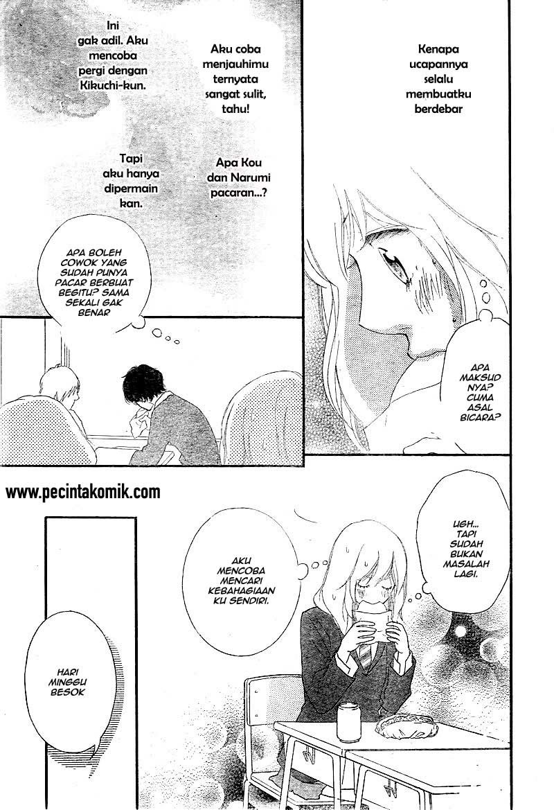 Ao Haru Ride Bab 31 halaman 17