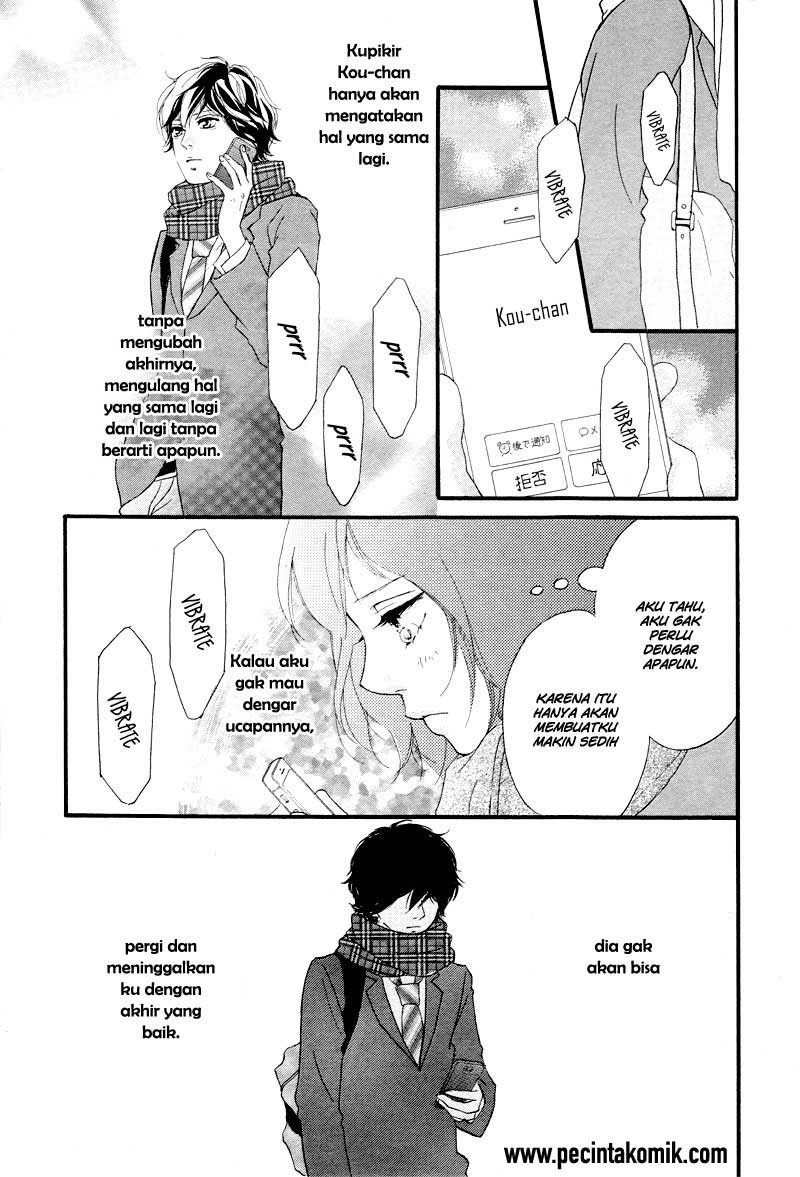 Ao Haru Ride chapter 35 halaman 22