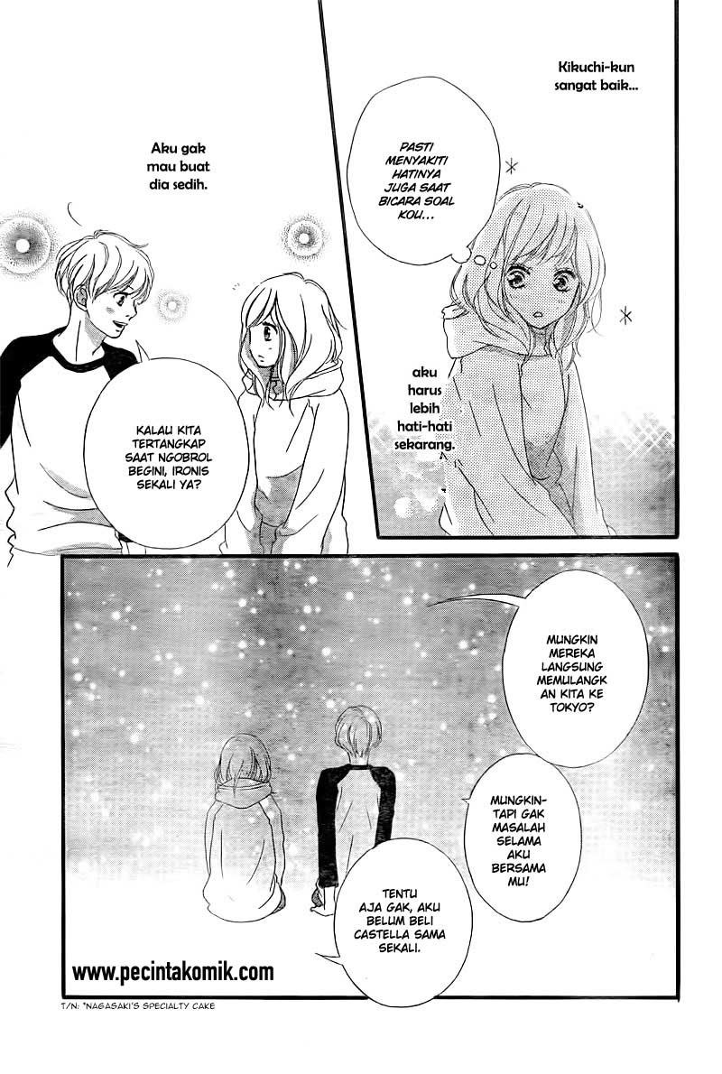 Ao Haru Ride Bab 37 halaman 21