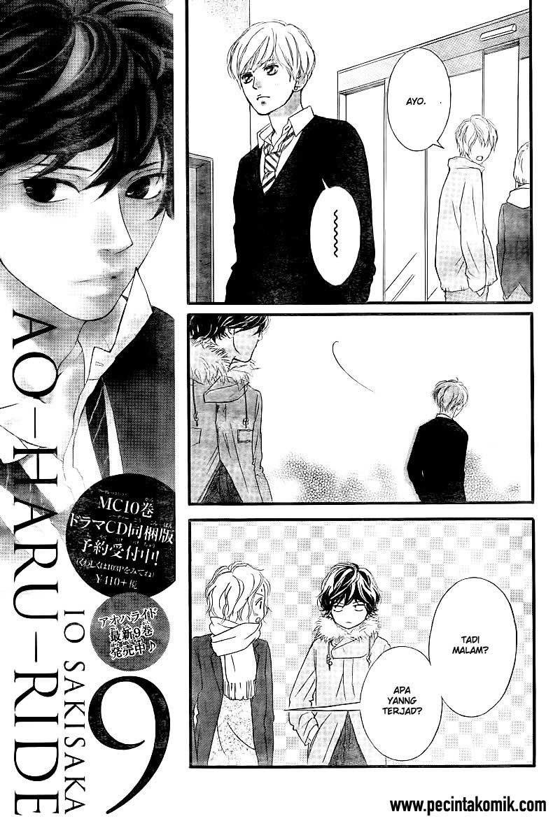 Ao Haru Ride Bab 37 halaman 31