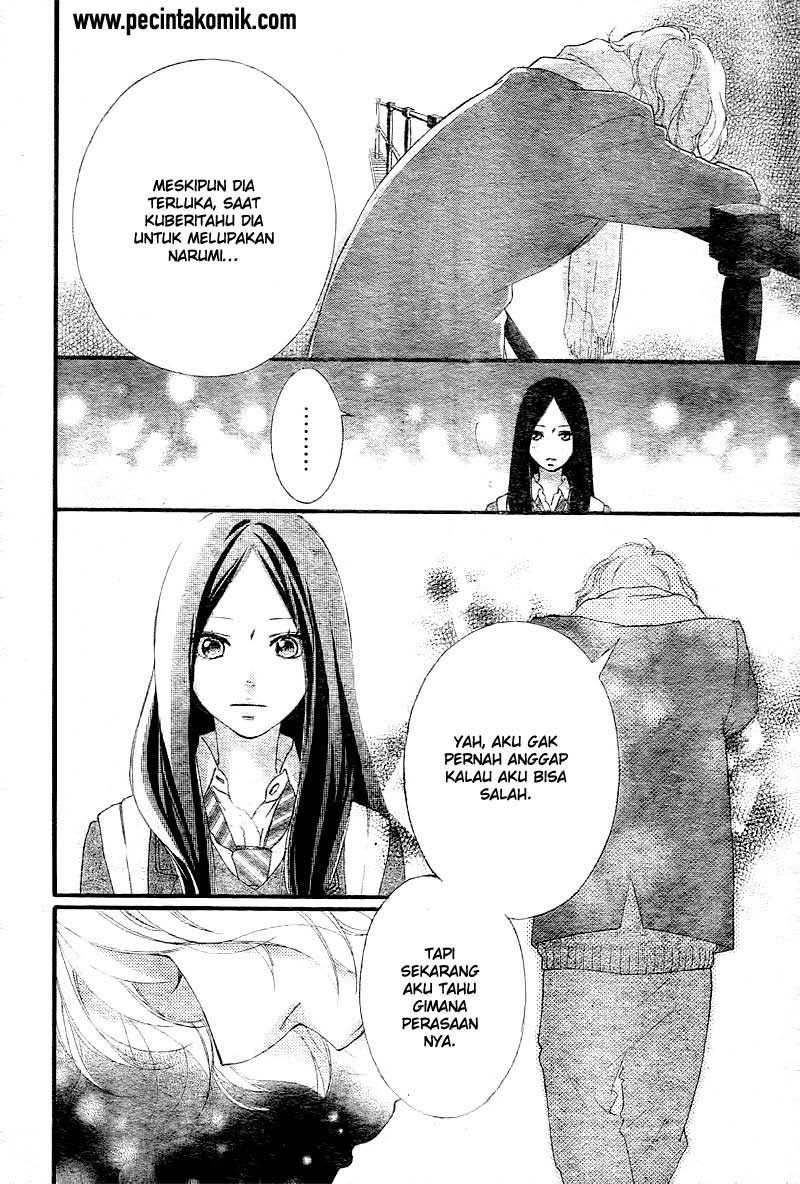 Ao Haru Ride Bab 39 halaman 27