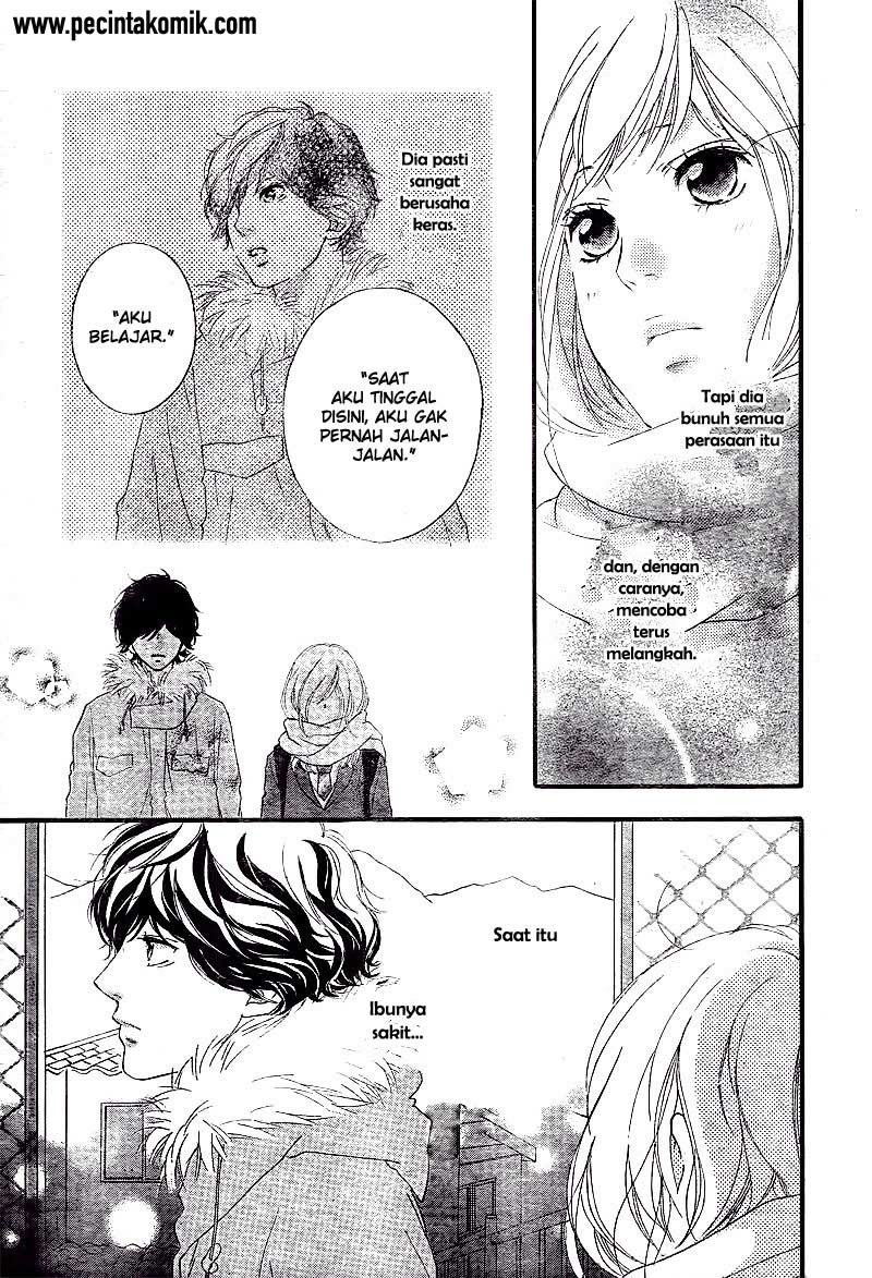 Ao Haru Ride Bab 39 halaman 34