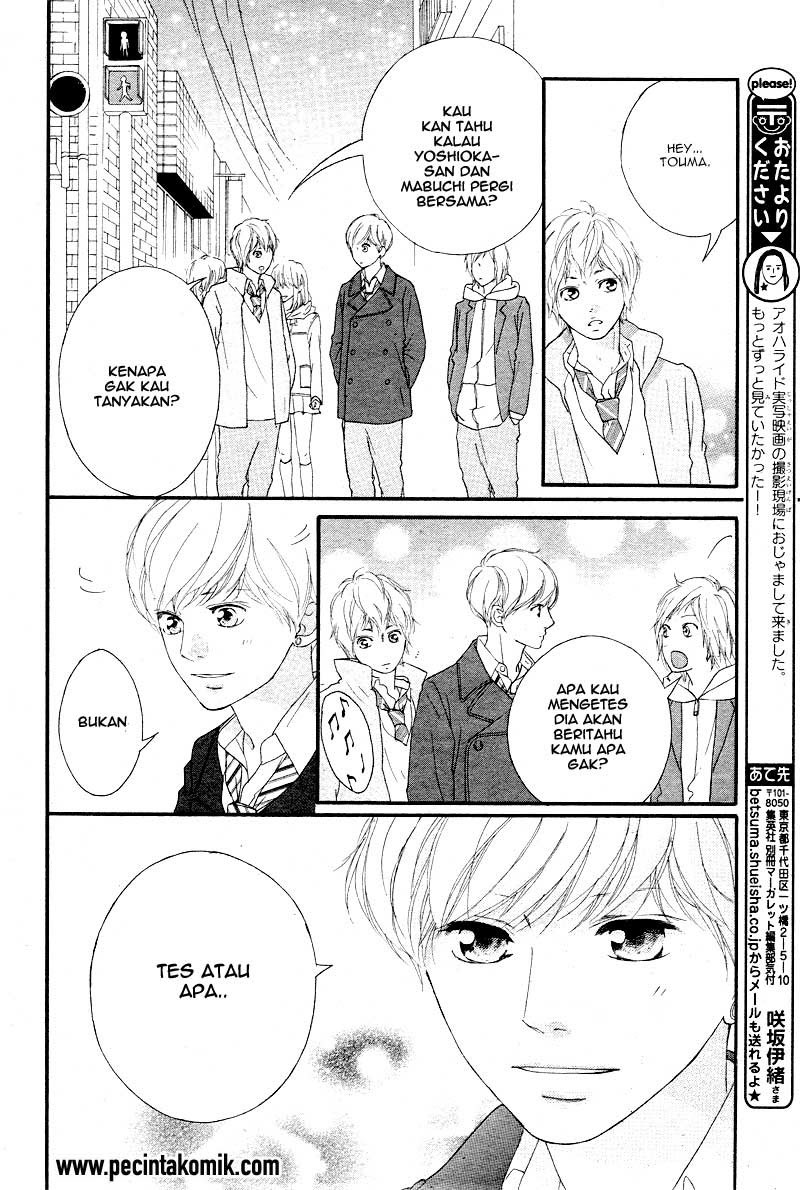 Ao Haru Ride Bab 41 halaman 18