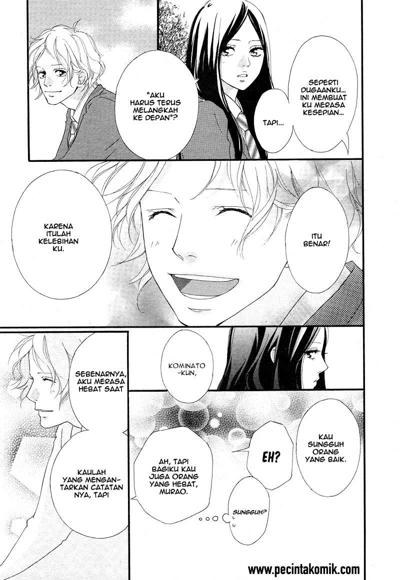 Ao Haru Ride Bab 42 halaman 19