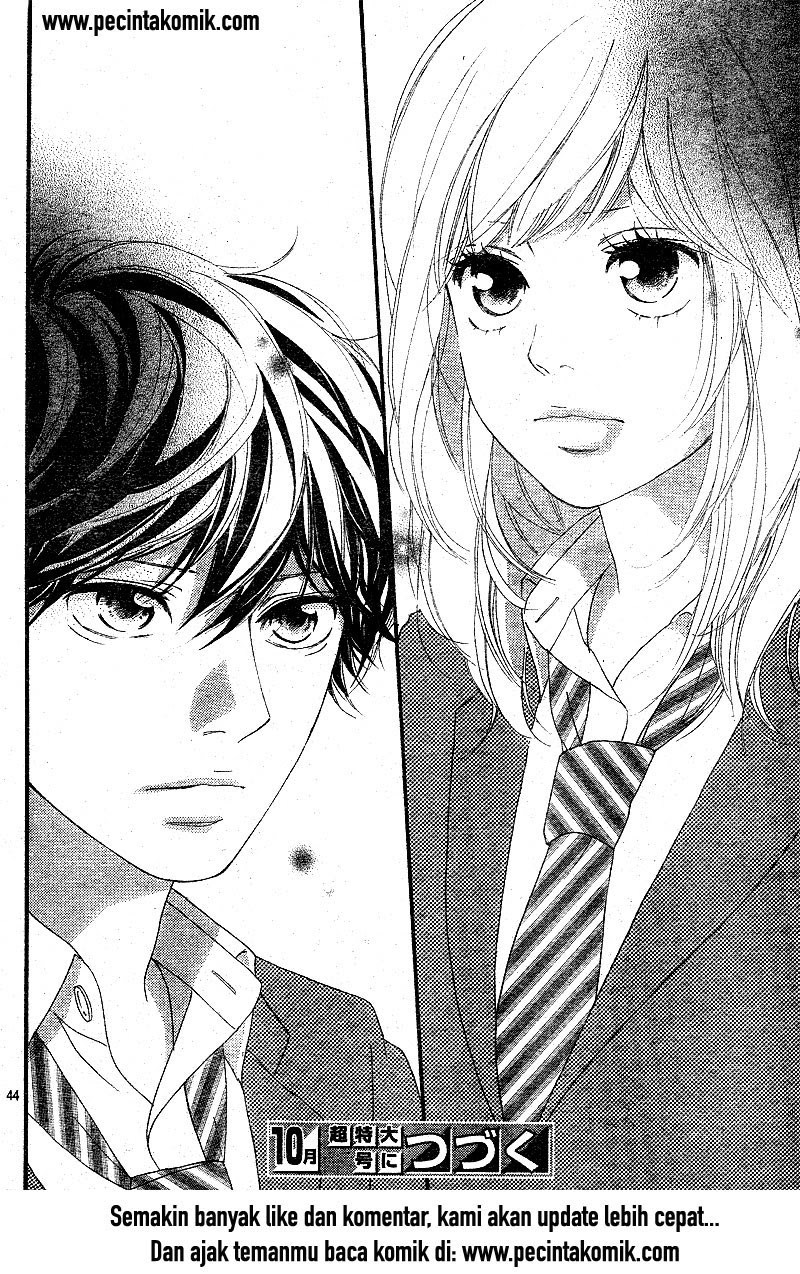 Ao Haru Ride chapter 43 halaman 44