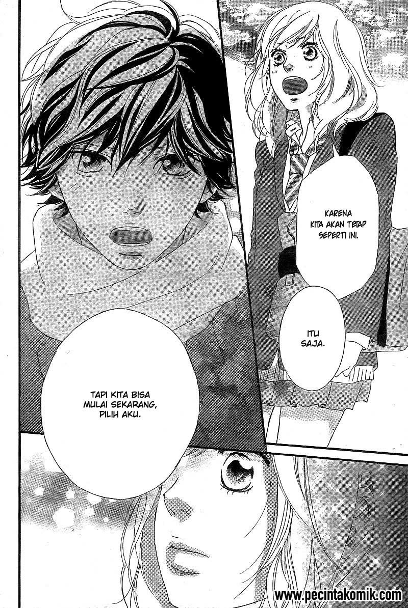 Ao Haru Ride Bab 44 halaman 37