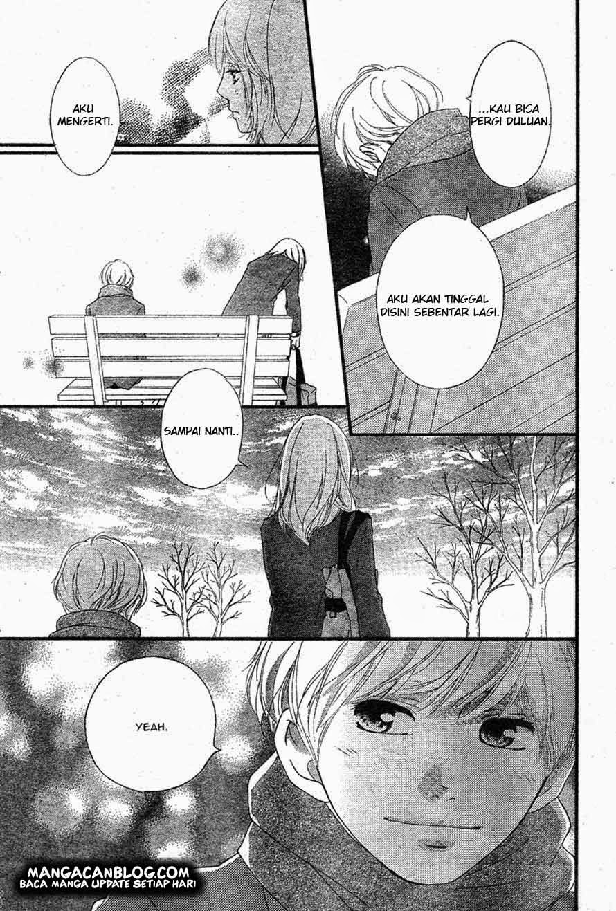 Ao Haru Ride Bab 45 halaman 22