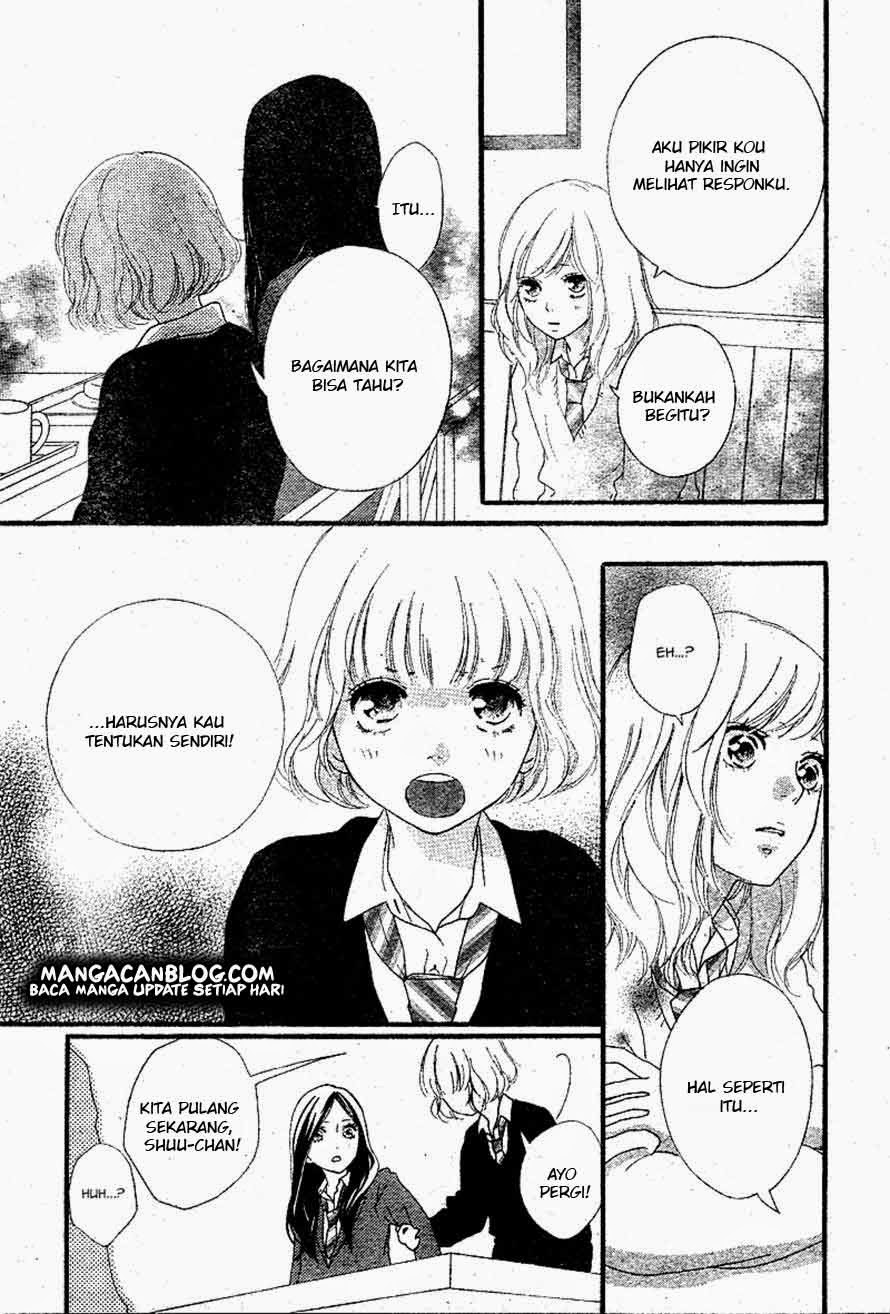 Ao Haru Ride Bab 45 halaman 28