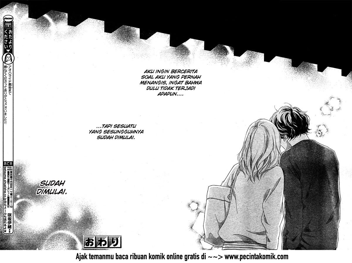 Ao Haru Ride chapter 49 halaman 42