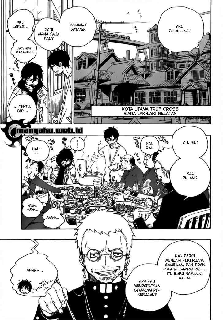 Ao no Exorcist chapter 1 halaman 5