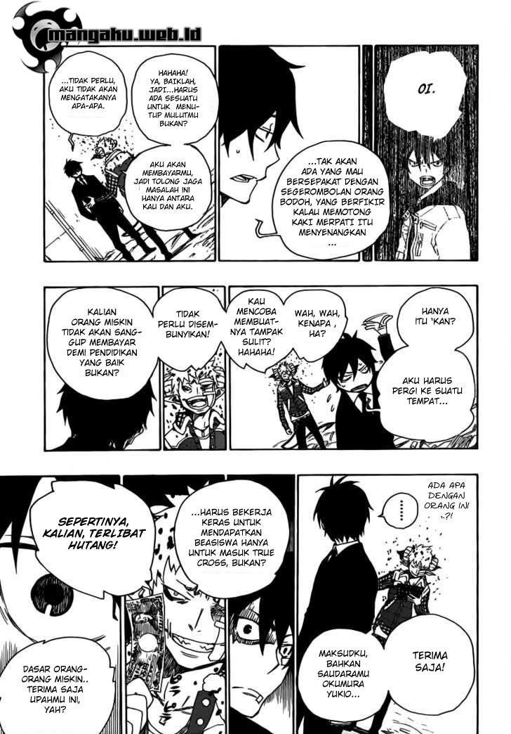 Ao no Exorcist chapter 1 halaman 21