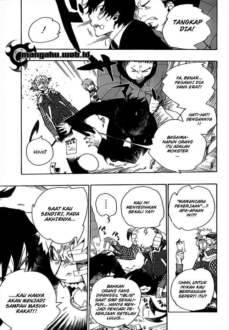 Ao no Exorcist chapter 1 halaman 23