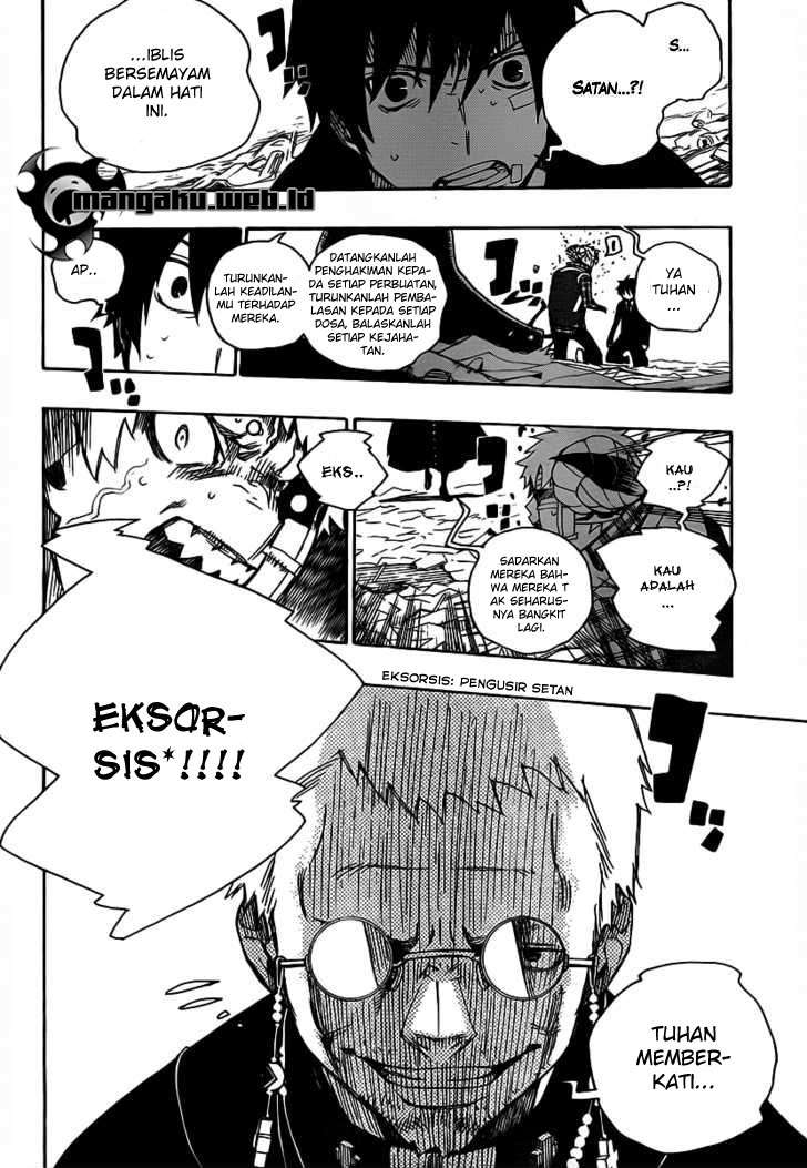 Ao no Exorcist chapter 1 halaman 28