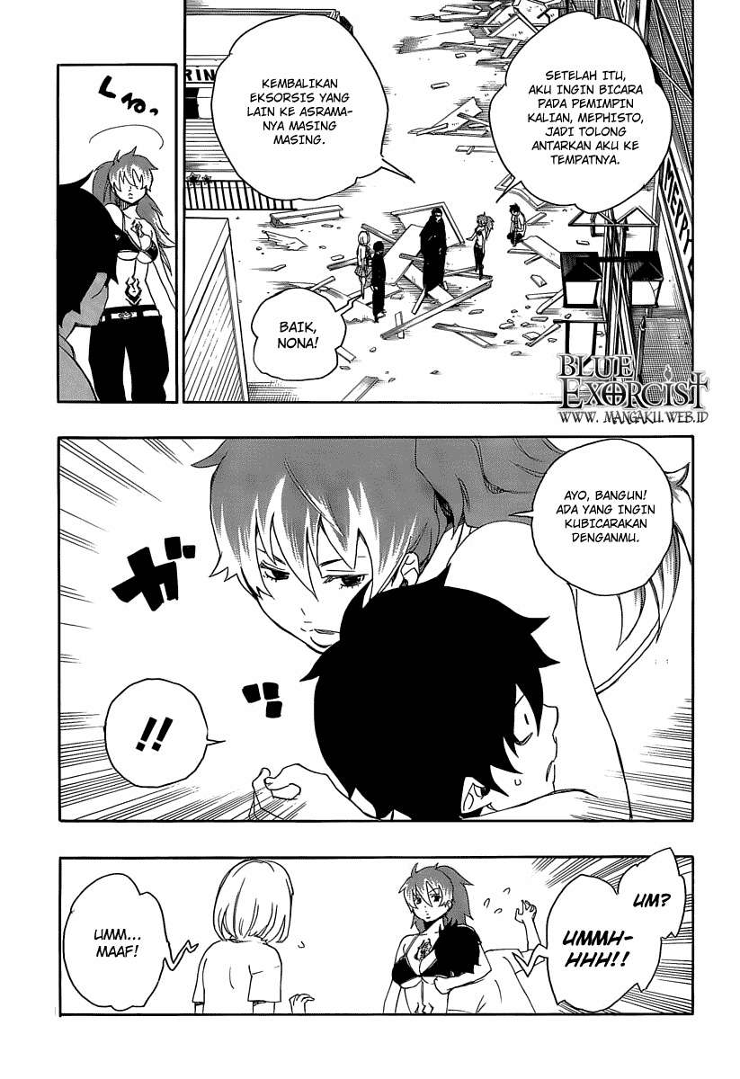 Ao no Exorcist chapter 10 halaman 4