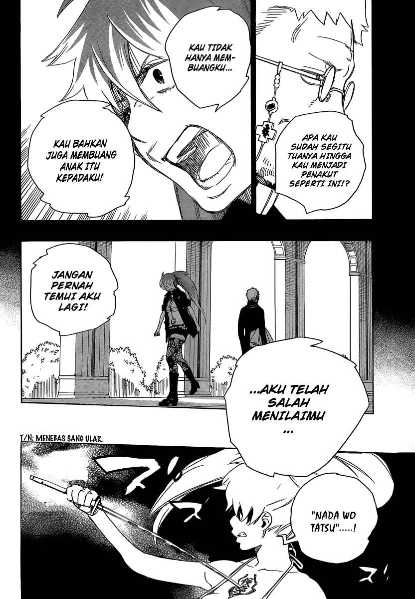 Ao no Exorcist chapter 10 halaman 19