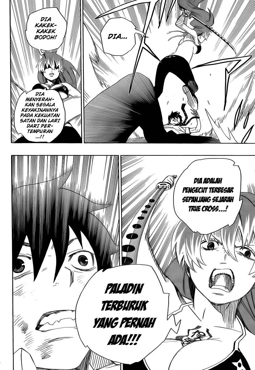 Ao no Exorcist chapter 10 halaman 27